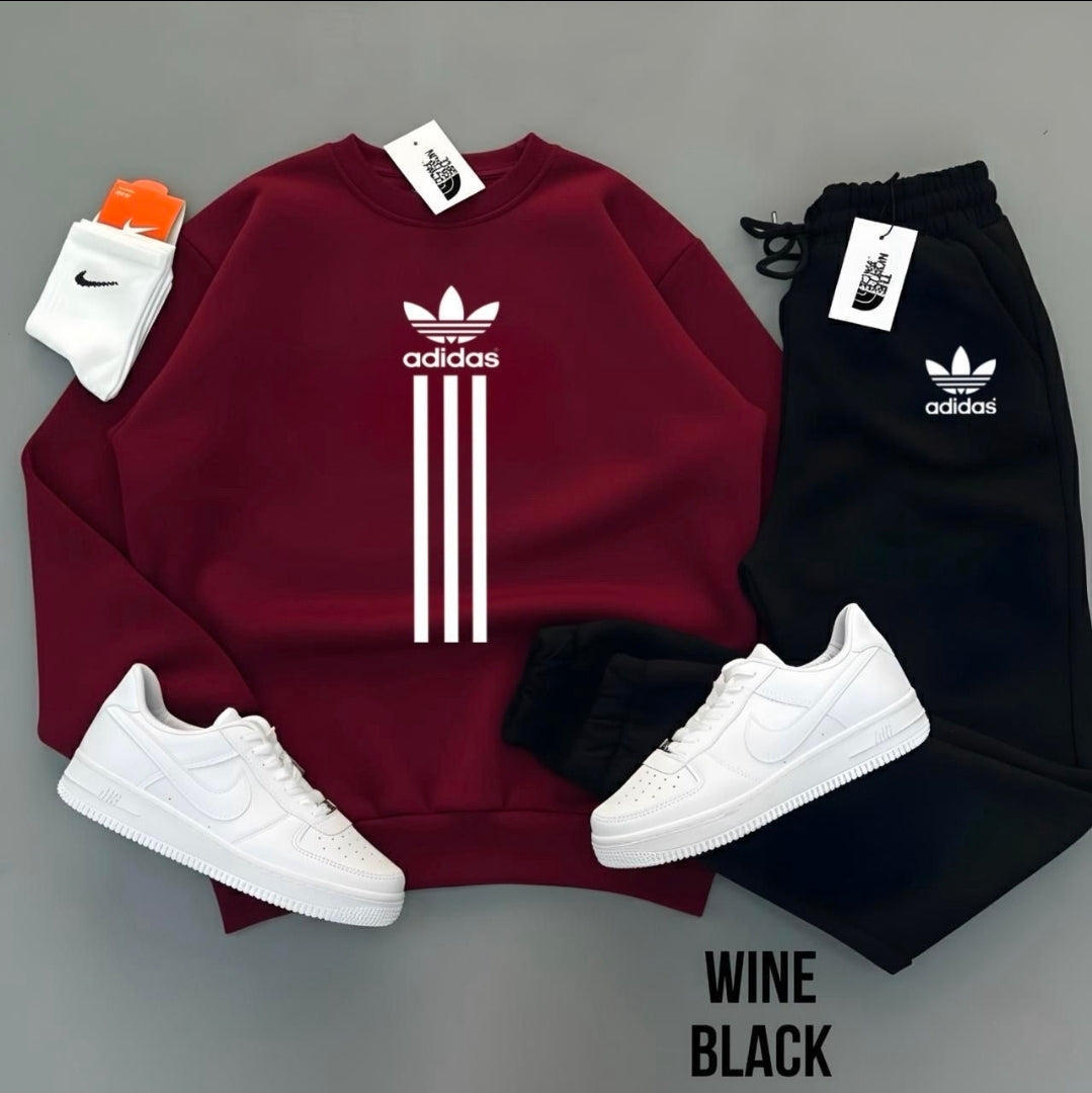 Adidas hoodie and lower set